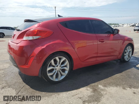 2015 Hyundai Veloster with VIN KMHTC6AD0FU238274, listed as a Copart auction lot 65181205 with 143,112 mi miles and Clean title. Bid and sale history available at DreamBid. Image 3.