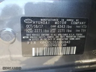 2018 Hyundai Ioniq Plug-In Hybrid with VIN KMHC65LD3JU060643, listed as a Copart auction lot 84837184 with 171,736 mi miles and Clean Title. Bid and sale history available at carsss.com. Image 12.