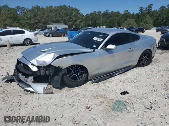 2019 Ford Mustang EcoBoost with VIN 1FA6P8TH8K5197470, listed as a Copart auction lot 52180745 with 53,562 mi miles and Salvage Title. Bid and sale history available at carsss.com. Image 1.