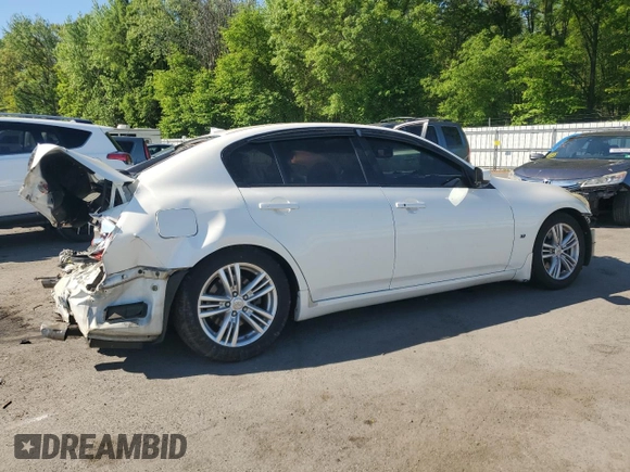 2013 Infiniti G37 x z VIN JN1CV6AR2DM760026, wystawiony jako Copart lot #56055755 z przebiegiem 138 153 mil mil oraz Szkoda całkowita • Salvage title. Historia ofert i sprzedaży dostępna na DreamBid. Obrazek 3.