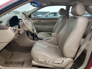 2002 Toyota Solara SE with VIN 2T1CF28P42C601042, listed as a Copart auction lot 74818624 with 70,551 mi miles and Salvage Title. Bid and sale history available at DreamBid. Image 7.
