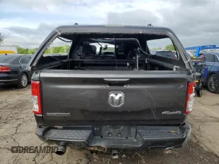 2022 Ram 1500 Big Horn with VIN 1C6SRFMT7NN155488, listed as a Copart auction lot 57314905 with 57,444 mi miles and Non repairable. Bid and sale history available at DreamBid. Image 6.