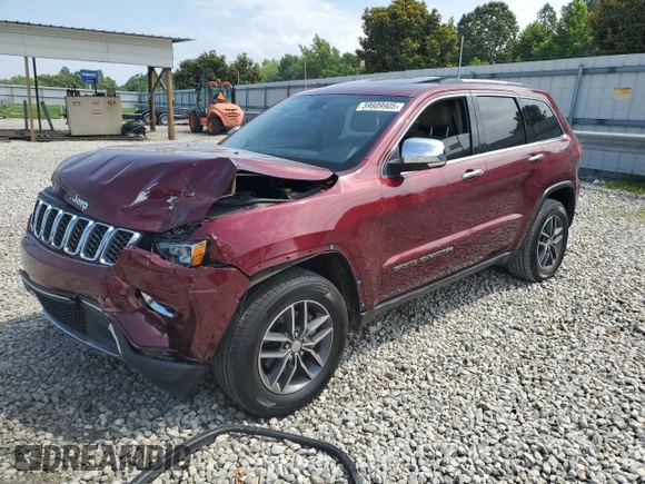 2017 Jeep Grand Cherokee Limited с VIN 1C4RJEBG3HC634232, выставлен на аукционе Copart как лот 59809905 с пробегом 125 900 миль миль и Списание • Salvage title. История ставок и продаж доступна на DreamBid. Изображение 1.