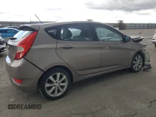 2012 Hyundai Accent SE with VIN KMHCU5AE1CU018668, listed as a Copart auction lot 49094965 with 162,405 mi miles and Salvage Title. Bid and sale history available at carsss.com. Image 3.