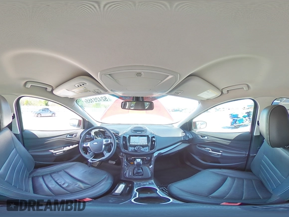 2016 Ford Escape Titanium z VIN 1FMCU9J99GUA91223, wystawiony jako Copart lot #54666545 z przebiegiem 109 684 mil mil oraz Szkoda całkowita • Salvage title. Historia ofert i sprzedaży dostępna na DreamBid. Obrazek 12.