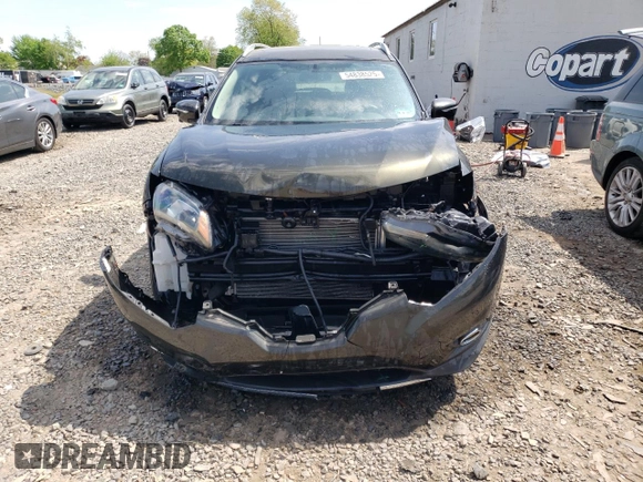 2015 Nissan Rogue SV with VIN 5N1AT2MV5FC892245, listed as a Copart auction lot 54838525 with 77,247 mi miles and Salvage Title. Bid and sale history available at DreamBid. Image 5.