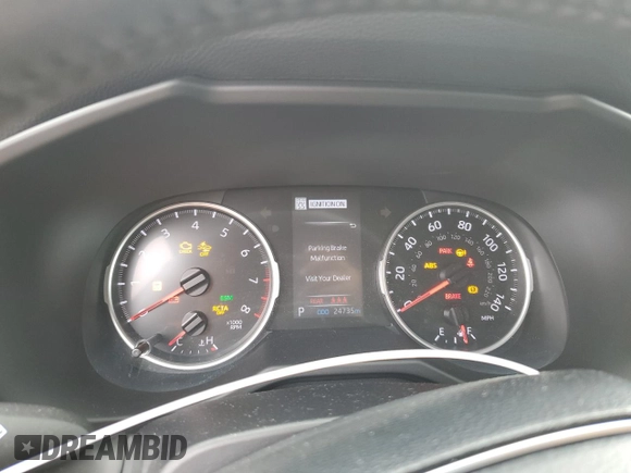2021 Toyota RAV4 XLE Premium with VIN 2T3A1RFV2MC162689, listed as a Copart auction lot 63643255 with 24,735 mi miles and Salvage title. Bid and sale history available at DreamBid. Image 9.
