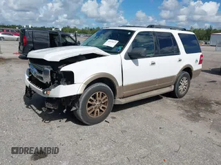 2014 Ford Expedition King Ranch with VIN 1FMJU1J50EEF14445, listed as a IAAI auction lot 42571073 with 125,174 mi miles and . Bid and sale history available at DreamBid. Image 17.