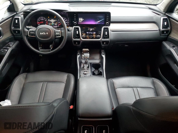 2022 Kia Sorento X-Line S with VIN 5XYRLDLCXNG148136, listed as a Copart auction lot 74258464 with 96,248 mi miles and Salvage Title. Bid and sale history available at DreamBid. Image 8.