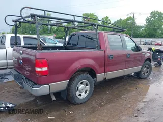 2005 Ford F-150 XLT with VIN 1FTPW12525FB08250, listed as a IAAI auction lot 42390066 with 123,605 mi miles and . Bid and sale history available at DreamBid. Image 4.
