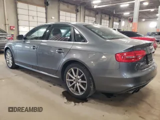 2014 Audi A4 Premium Plus with VIN WAUFFAFLXEN037077, listed as a Copart auction lot 51582465 with 104,475 mi miles and Salvage Title. Bid and sale history available at carsss.com. Image 2.