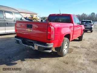 2017 Chevrolet Colorado 4WD Work Truck with VIN 1GCHTBEA6H1211894, listed as a IAAI auction lot 41207135 with 93,043 mi miles. Bid and sale history available at carsss.com. Image 4.