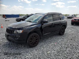 2015 Jeep Compass Sport with VIN 1C4NJDBB8FD366783, listed as a Copart auction lot 53807845 with 101,846 mi miles and Salvage Title. Bid and sale history available at carsss.com. Image 1.