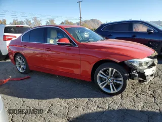 2018 BMW 3 Series 330i with VIN WBA8B9C59JEE83257, listed as a Copart auction lot 84480014 with 47,365 mi miles and Salvage title. Bid and sale history available at DreamBid. Image 4.