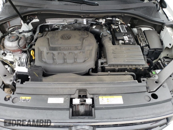 2023 Volkswagen Tiguan SE R-Line Black with VIN 3VV8B7AX8PM025044, listed as a Copart auction lot 53185355 with 35,565 mi miles and Salvage title. Bid and sale history available at DreamBid. Image 12.
