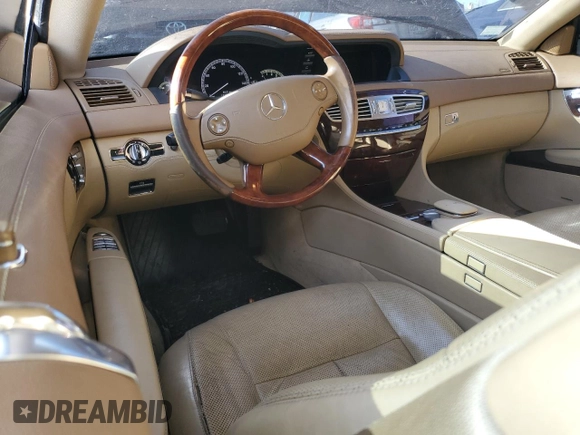 2008 Mercedes-Benz CL-Class V8 with VIN WDDEJ71X68A016612, listed as a Copart auction lot 42798605 with 111,777 mi miles and Salvage Title. Bid and sale history available at carsss.com. Image 8.