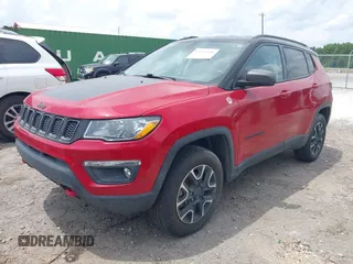 2020 Jeep Compass Trailhawk с VIN 3C4NJDDB5LT221591, выставлен на аукционе IAAI как лот 42495388 с пробегом 100 995 миль миль и . История ставок и продаж доступна на DreamBid. Изображение 2.