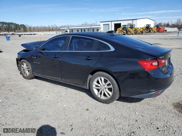 2016 Chevrolet Malibu LT with VIN 1G1ZE5ST8GF332166, listed as a Copart auction lot 45102075 with 168,816 mi miles and Salvage Title. Bid and sale history available at carsss.com. Image 2.