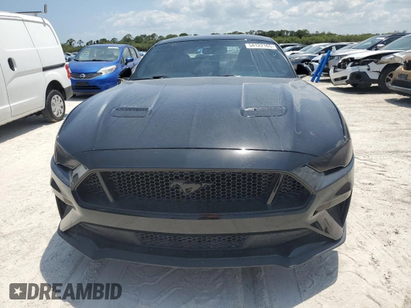2019 Ford Mustang GT with VIN 1FA6P8CF6K5122362, listed as a Copart auction lot 54122165 with 67,371 mi miles and Salvage title. Bid and sale history available at DreamBid. Image 5.