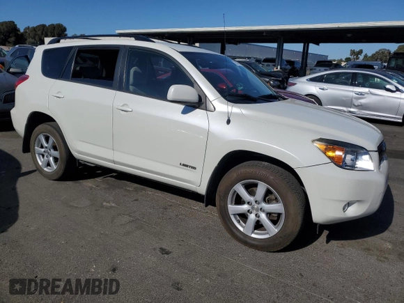 2007 Toyota RAV4 Ltd with VIN JTMBK34V675022527, listed as a Copart auction lot 70842614 with 145,911 mi miles and Salvage Title. Bid and sale history available at carsss.com. Image 4.