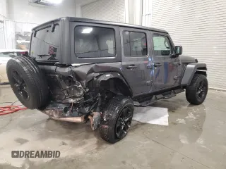 2020 Jeep Wrangler Unlimited Sport S с VIN 1C4HJXDG8LW311497, выставлен на аукционе Copart как лот 45329025 с пробегом 97 842 миль миль и На запчасти • Non repairable. История ставок и продаж доступна на DreamBid. Изображение 3.