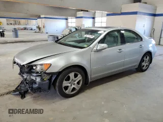 2008 Acura RL with VIN JH4KB16528C001848, listed as a Copart auction lot 42711235 with 156,055 mi miles and Salvage Title. Bid and sale history available at DreamBid. Image 1.