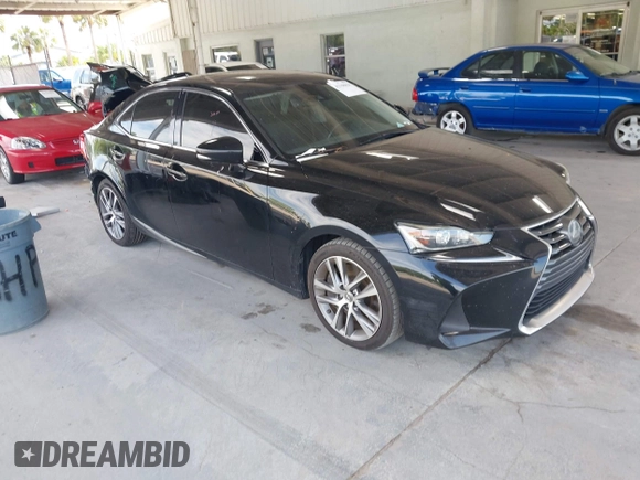2019 Lexus IS 300 with VIN JTHBA1D26K5091299, listed as a IAAI auction lot 42348829 with 116,508 mi miles and . Bid and sale history available at DreamBid. Image 1.