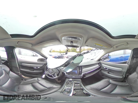 2017 Volvo S90 Momentum with VIN YV1102AK5H1012905, listed as a Copart auction lot 72612694 with Not Provided miles and Salvage Title. Bid and sale history available at carsss.com. Image 13.