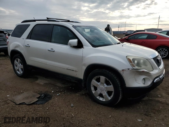 2008 GMC Acadia SLT2 с VIN 1GKEV33738J288107, выставлен на аукционе Copart как лот 58718925 с пробегом 203 684 миль миль и Списание • Salvage title. История ставок и продаж доступна на DreamBid. Изображение 4.