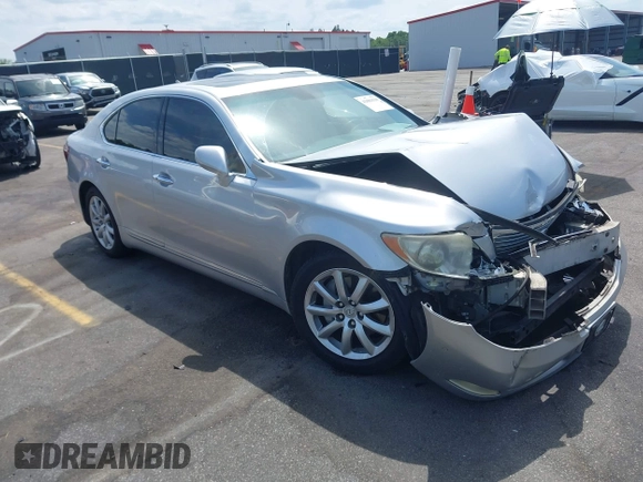 2008 Lexus LS 460 with VIN JTHBL46FX85061520, listed as a IAAI auction lot 42081510 with 225,026 mi miles and . Bid and sale history available at DreamBid. Image 1.