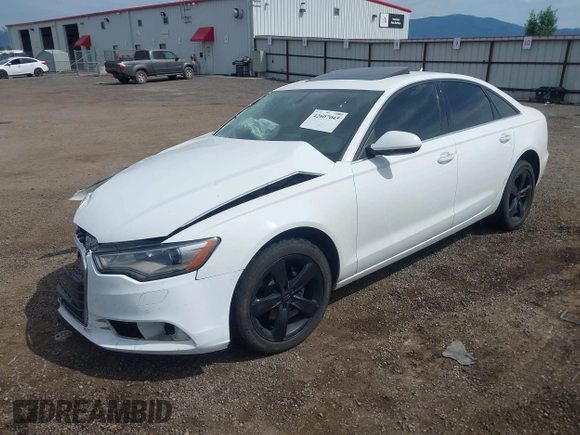 2013 Audi A6 Premium Plus with VIN WAUDFAFCXDN025548, listed as a IAAI auction lot 42607045 with 121,954 mi miles and . Bid and sale history available at DreamBid. Image 18.