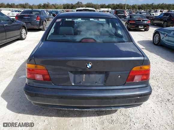 2000 BMW 5 Series 540iA with VIN WBADN6341YGM69313, listed as a Copart auction lot 78801034 with 95,733 mi miles and Salvage Title. Bid and sale history available at carsss.com. Image 6.