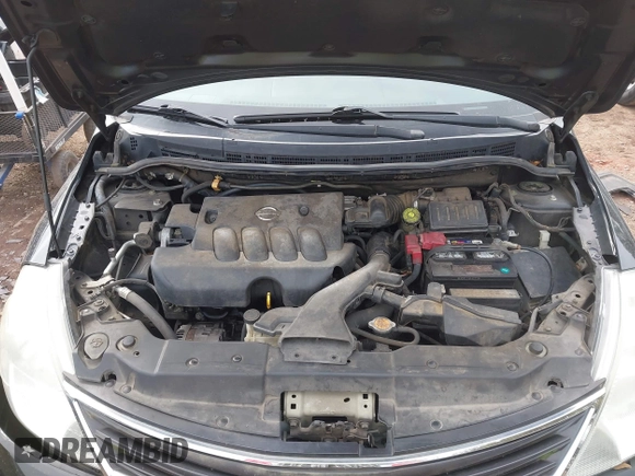 2011 Nissan Versa 1.8 S with VIN 3N1BC1AP5BL444050, listed as a IAAI auction lot 41396987 with 198,463 mi miles. Bid and sale history available at carsss.com. Image 10.