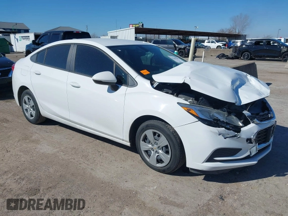 2018 Chevrolet Cruze LS with VIN 1G1BC5SM6J7214781, listed as a IAAI auction lot 41485333 with 119,546 mi miles and . Bid and sale history available at DreamBid. Image 1.