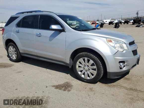 2011 Chevrolet Equinox LTZ with VIN 2CNFLGE59B6293286, listed as a Copart auction lot 53167595 with 178,566 mi miles and Salvage Title. Bid and sale history available at DreamBid. Image 4.