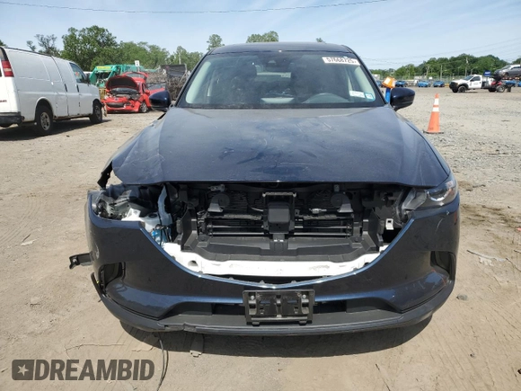 2023 Mazda CX-9 Touring with VIN JM3TCBCY4P0652834, listed as a Copart auction lot 57668725 with 23,370 mi miles and Salvage title. Bid and sale history available at DreamBid. Image 5.