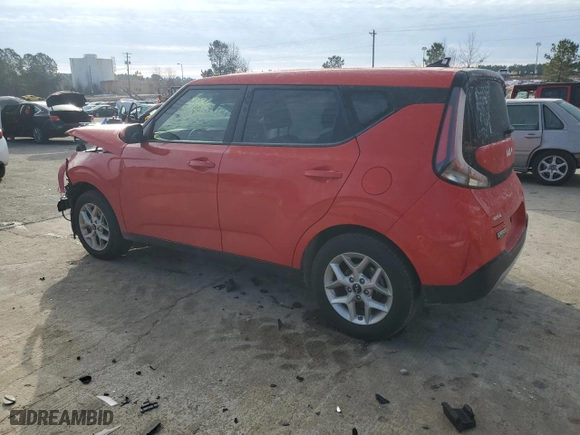 2025 Kia Soul LX with VIN KNDJ23AU9S7248047, listed as a Copart auction lot 41786265 with 12,366 mi miles and Salvage Title. Bid and sale history available at carsss.com. Image 2.