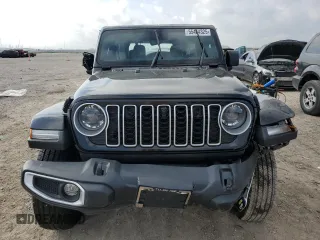 2024 Jeep Wrangler Sahara with VIN 1C4PJXEG8RW262661, listed as a Copart auction lot 55464325 with 561 mi miles and Salvage title. Bid and sale history available at DreamBid. Image 5.
