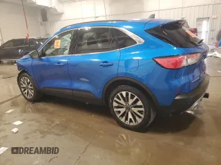 2020 Ford Escape Titanium с VIN 1FMCU9J97LUB29123, выставлен на аукционе Copart как лот 52512255 с пробегом 76 687 миль миль и На запчасти • Non repairable. История ставок и продаж доступна на DreamBid. Изображение 2.