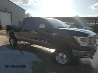 2017 Nissan Titan XD SV with VIN 1N6BA1F49HN550363, listed as a Copart auction lot 77453334 with 120,040 mi miles and Clean Title. Bid and sale history available at carsss.com. Image 4.