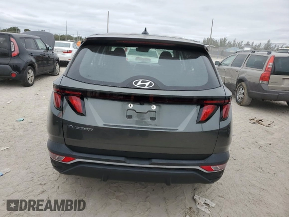 2022 Hyundai Tucson SE with VIN 5NMJA3AE3NH070046, listed as a Copart auction lot 88326165 with 32,158 mi miles and Non Repairable. Bid and sale history available at DreamBid. Image 6.