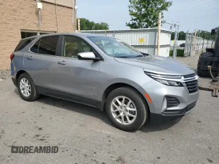 2023 Chevrolet Equinox LT with VIN 3GNAXKEG4PL254476, listed as a Copart auction lot 59874205 with 45,399 mi miles and Non repairable. Bid and sale history available at DreamBid. Image 4.