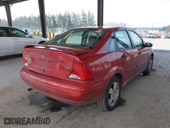 2004 Ford Focus ZTS with VIN 1FAFP38Z34W140501, listed as a IAAI auction lot 41896355 with 162,104 mi miles and . Bid and sale history available at carsss.com. Image 4.