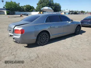 2014 Bentley Flying Spur z VIN SCBEC9ZA7EC090575, wystawiony jako Copart lot #57110315 z przebiegiem 19 083 mil mil oraz Szkoda całkowita • Salvage title. Historia ofert i sprzedaży dostępna na DreamBid. Obrazek 3.