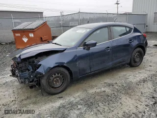 2014 Mazda Mazda3 i Touring with VIN JM1BM1L72E1168185, listed as a Copart auction lot 84181304 with 175,352 mi miles and Salvage Title. Bid and sale history available at carsss.com. Image 1.