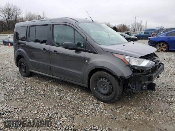 2021 Ford Transit Connect Wagon XL with VIN NM0GS9E71M1482980, listed as a Copart auction lot 84430814 with 167,948 mi miles and Salvage Title. Bid and sale history available at carsss.com. Image 4.