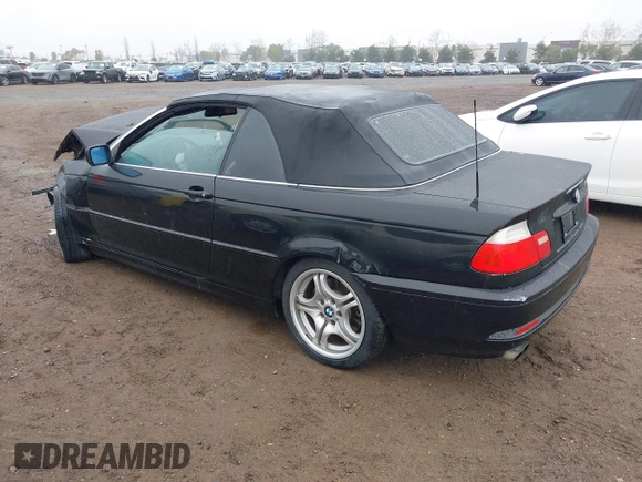 2004 BMW 3 Series 330Ci with VIN WBABW53454PJ95414, listed as a IAAI auction lot 41562410 with Not Provided miles. Bid and sale history available at carsss.com. Image 3.