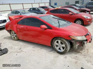 2008 Honda Civic Cpe EX-L with VIN 2HGFG12958H567336, listed as a Copart auction lot 51547405 with 0 mi miles and Salvage Title. Bid and sale history available at carsss.com. Image 4.