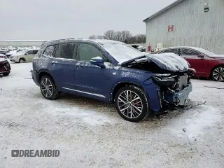 2024 Cadillac XT6 AWD Sport with VIN 1GYKPGRS4RZ734578, listed as a Copart auction lot 88603575 with 9,015 mi miles and Salvage Title. Bid and sale history available at carsss.com. Image 12.