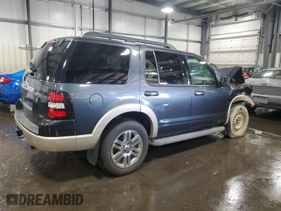 2010 Ford Explorer Eddie Bauer z VIN 1FMEU7EEXAUB03116, wystawiony jako Copart lot #56654435 z przebiegiem 175 866 mil mil oraz Szkoda całkowita • Salvage title. Historia ofert i sprzedaży dostępna na DreamBid. Obrazek 3.